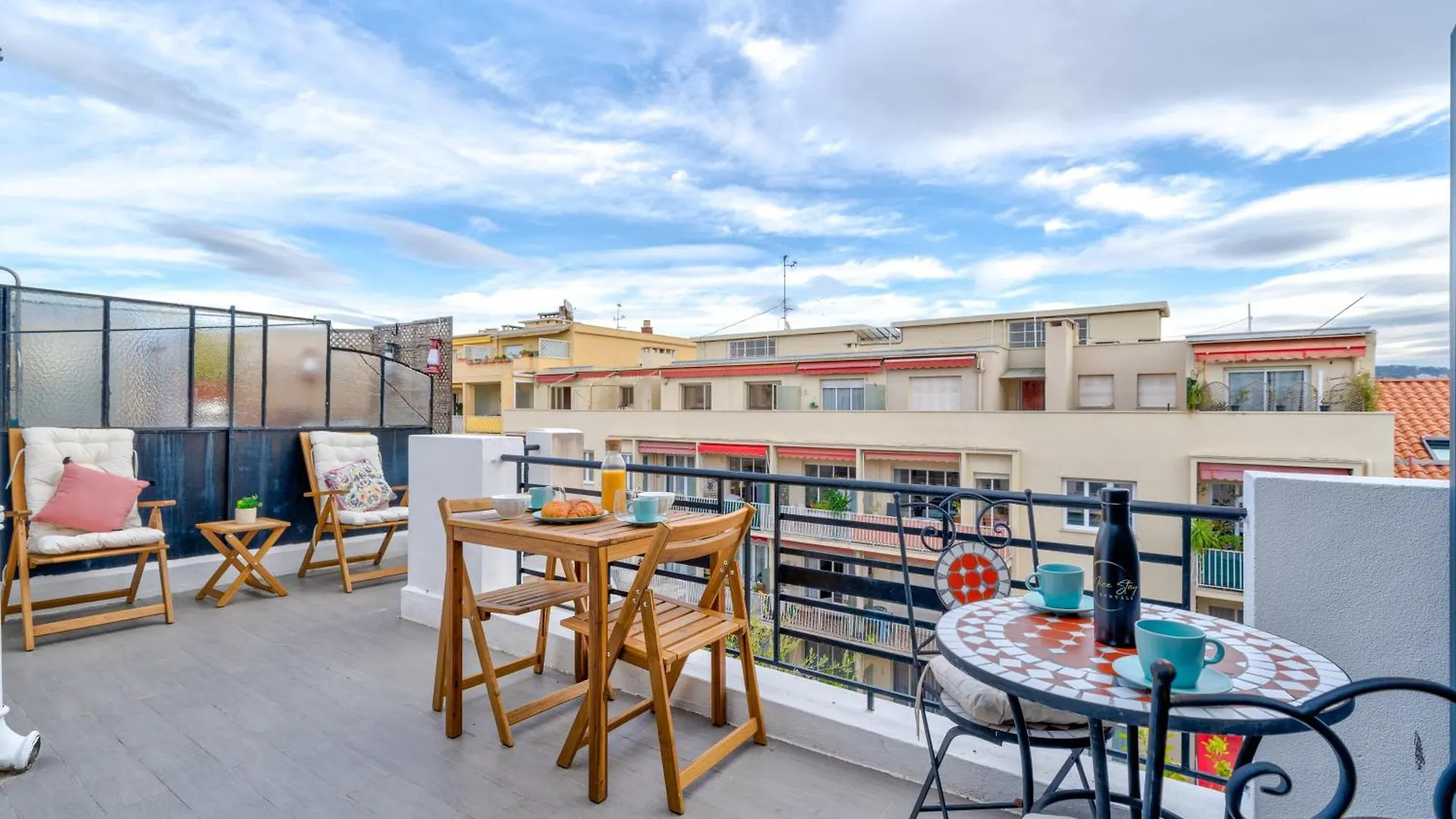 Top Floor Terrace - Dernier Etage Terrasse Cosy Nice